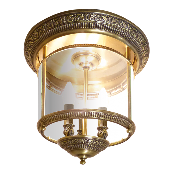CHANDELIER VERONA II EN PATINE BRILLO