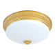 ILUMINACION DE SUPERFICIE EMPORIO III DECO EN ORO BRILLO
